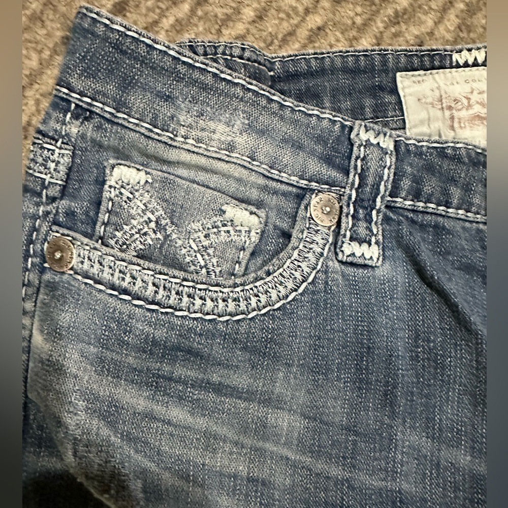 Big Star Women's Blue Boot Cut Jeans - Picture 3 of 7